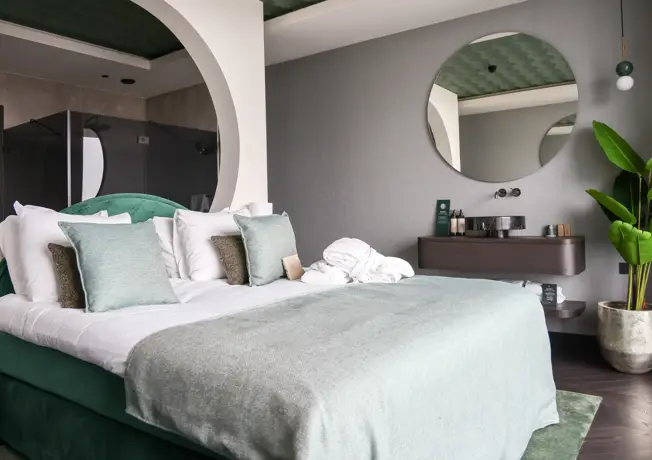 Chambre d'hôtel de luxe