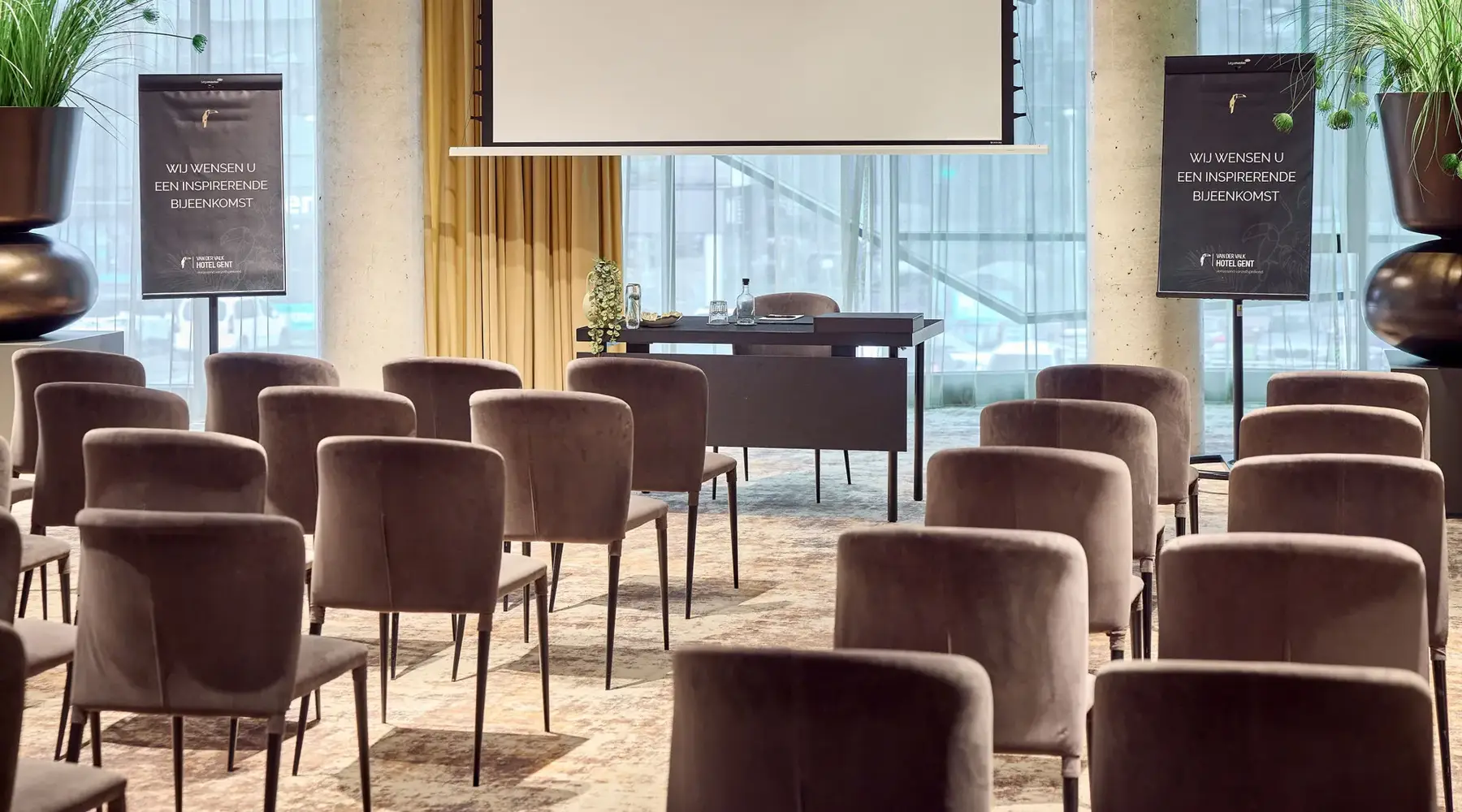 Graslei-Saal, geeignet für große Tagungen in Gent