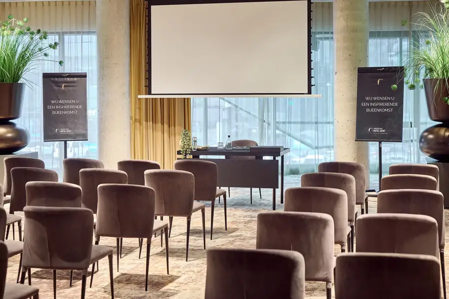Graslei-Saal, geeignet für große Tagungen in Gent