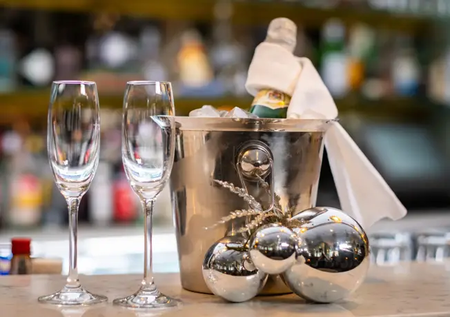 Oudjaarsavond in de Van der Valk