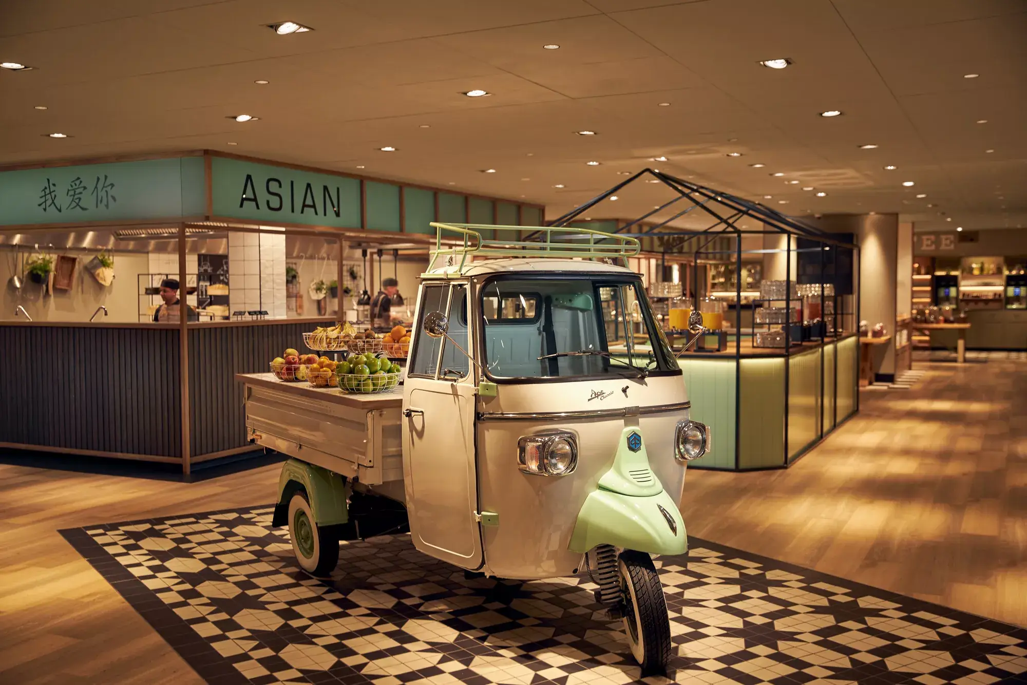 Live cooking buffet at Van der Valk Hotel Breukelen