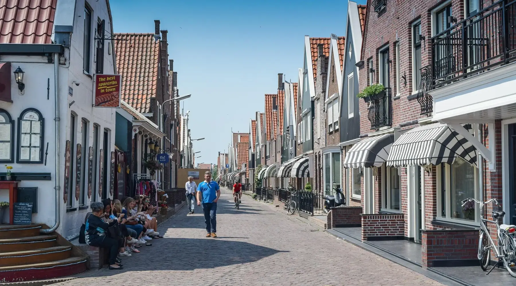 Das Zentrum von Volendam