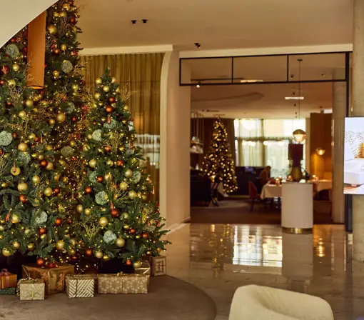 Hotel Gent in Kerstsfeer