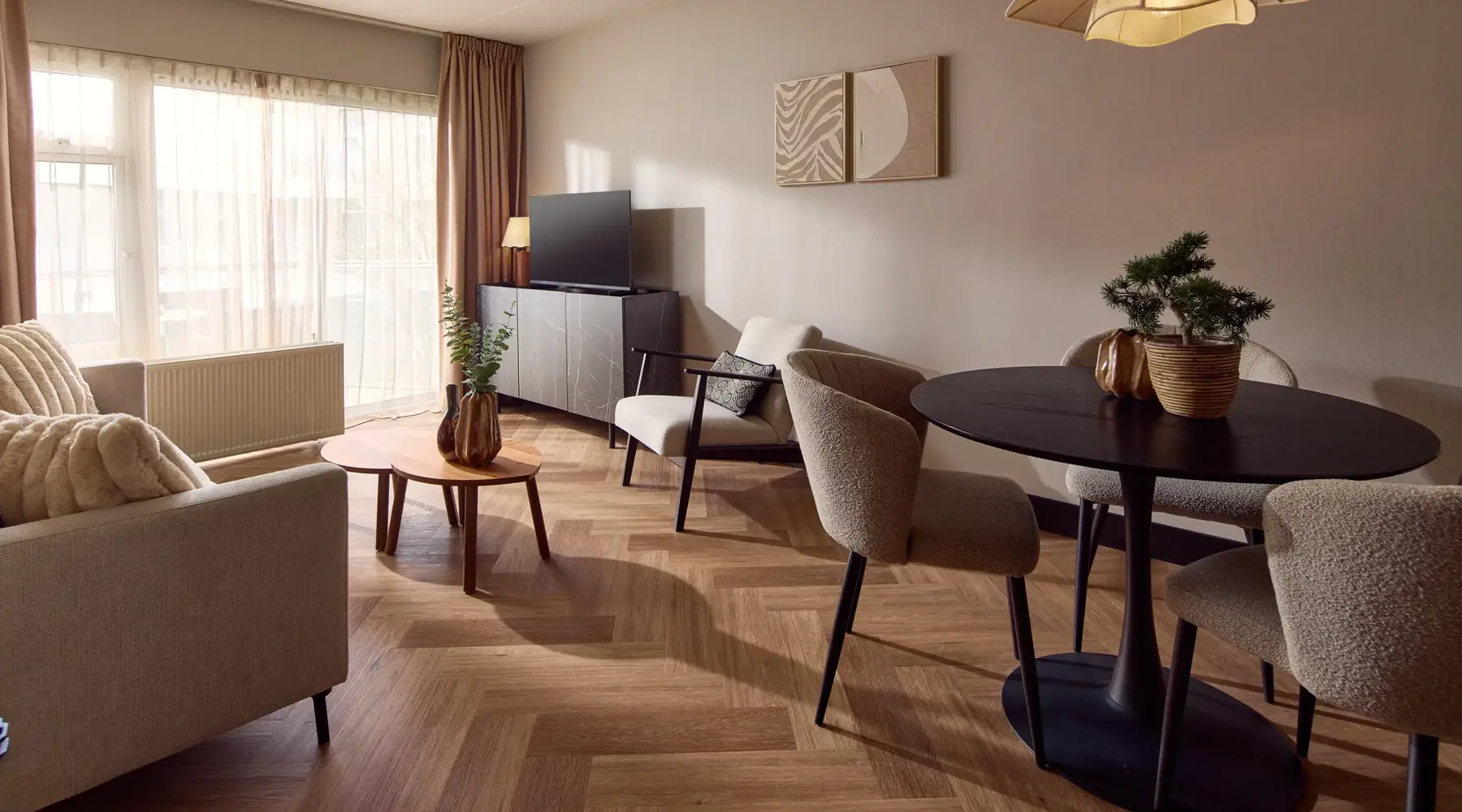 Hotel appartement 2 persoons