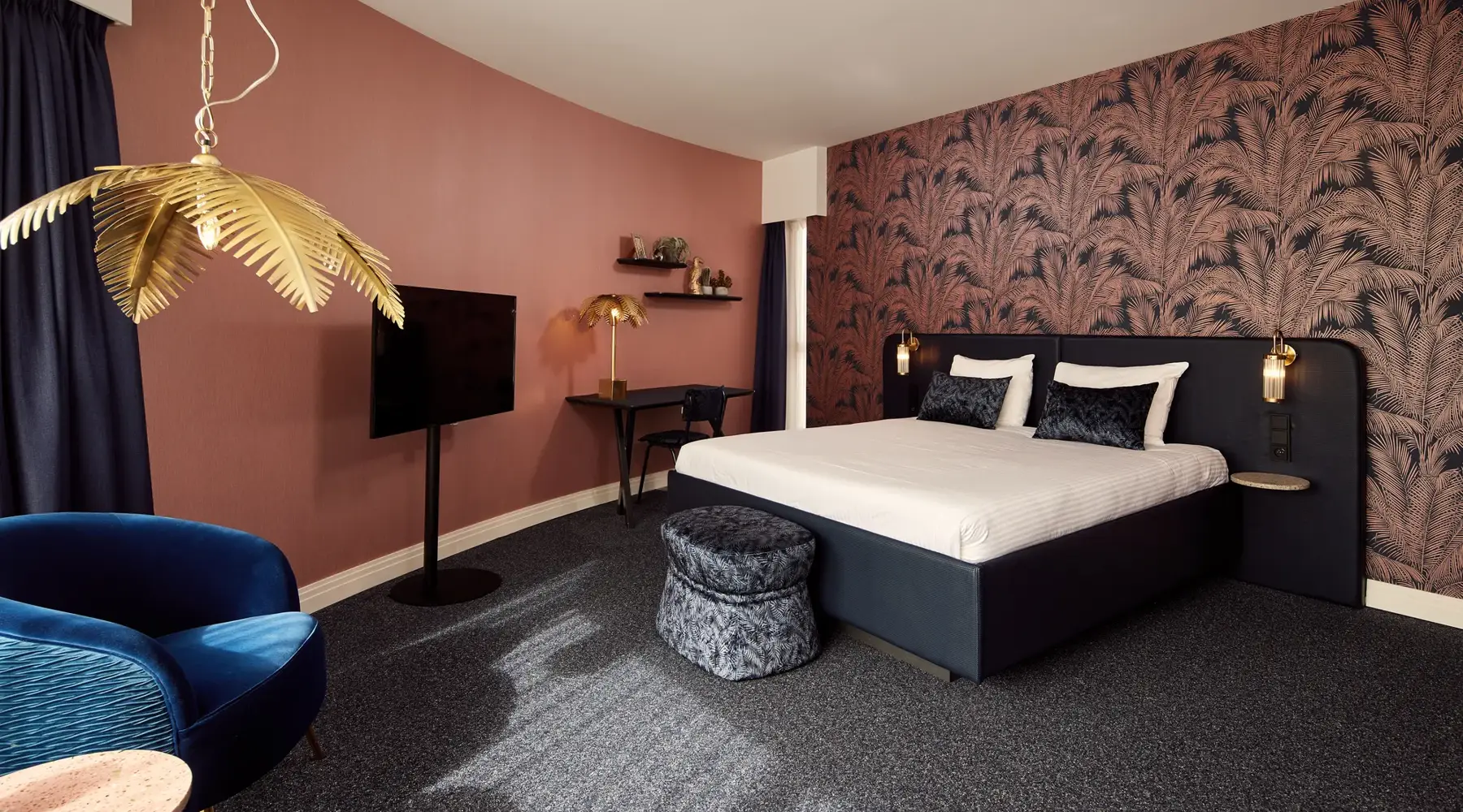 Hôtel à l'aéroport de Bruxelles chambre