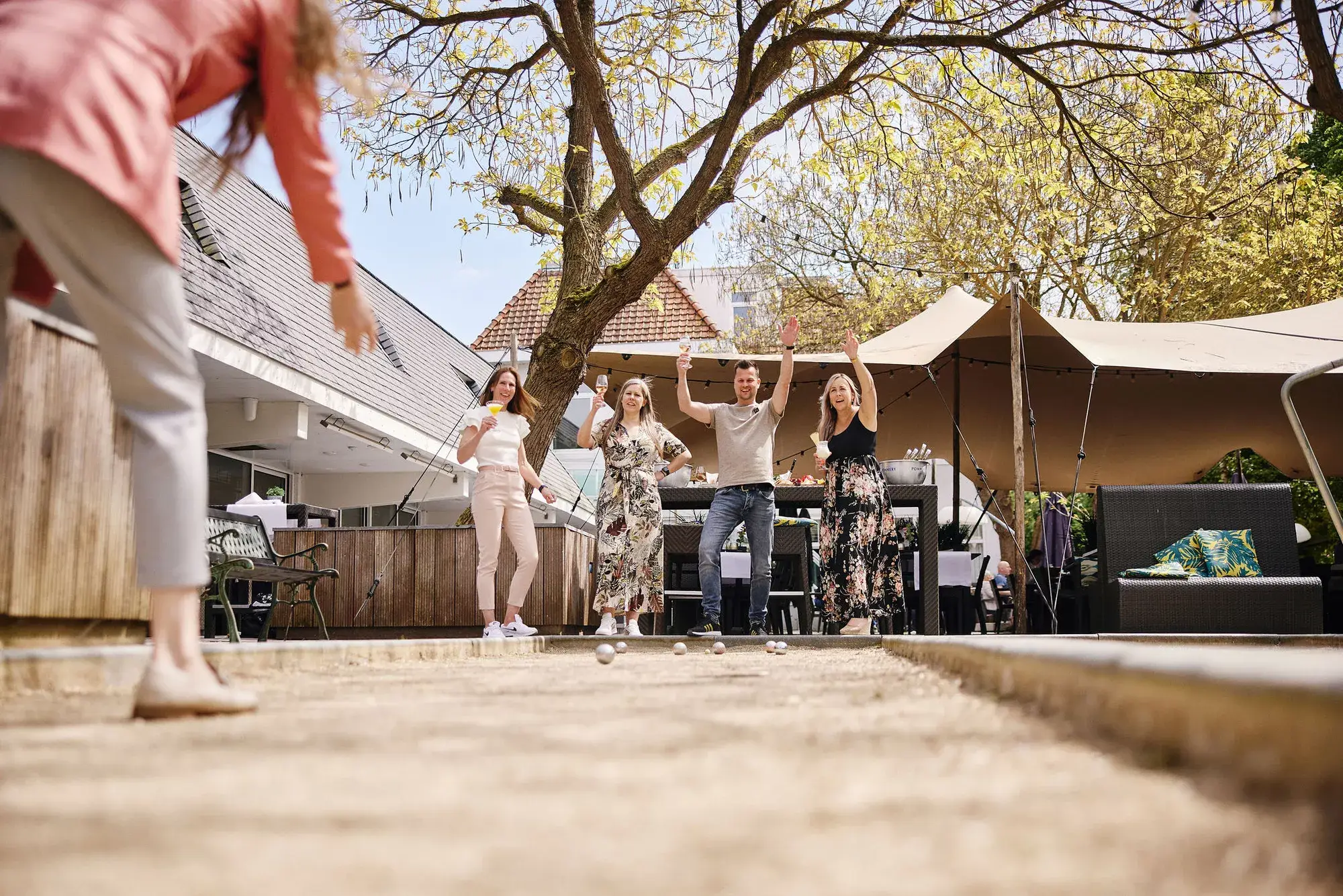 Jeu de Boules bij Hotel Vught