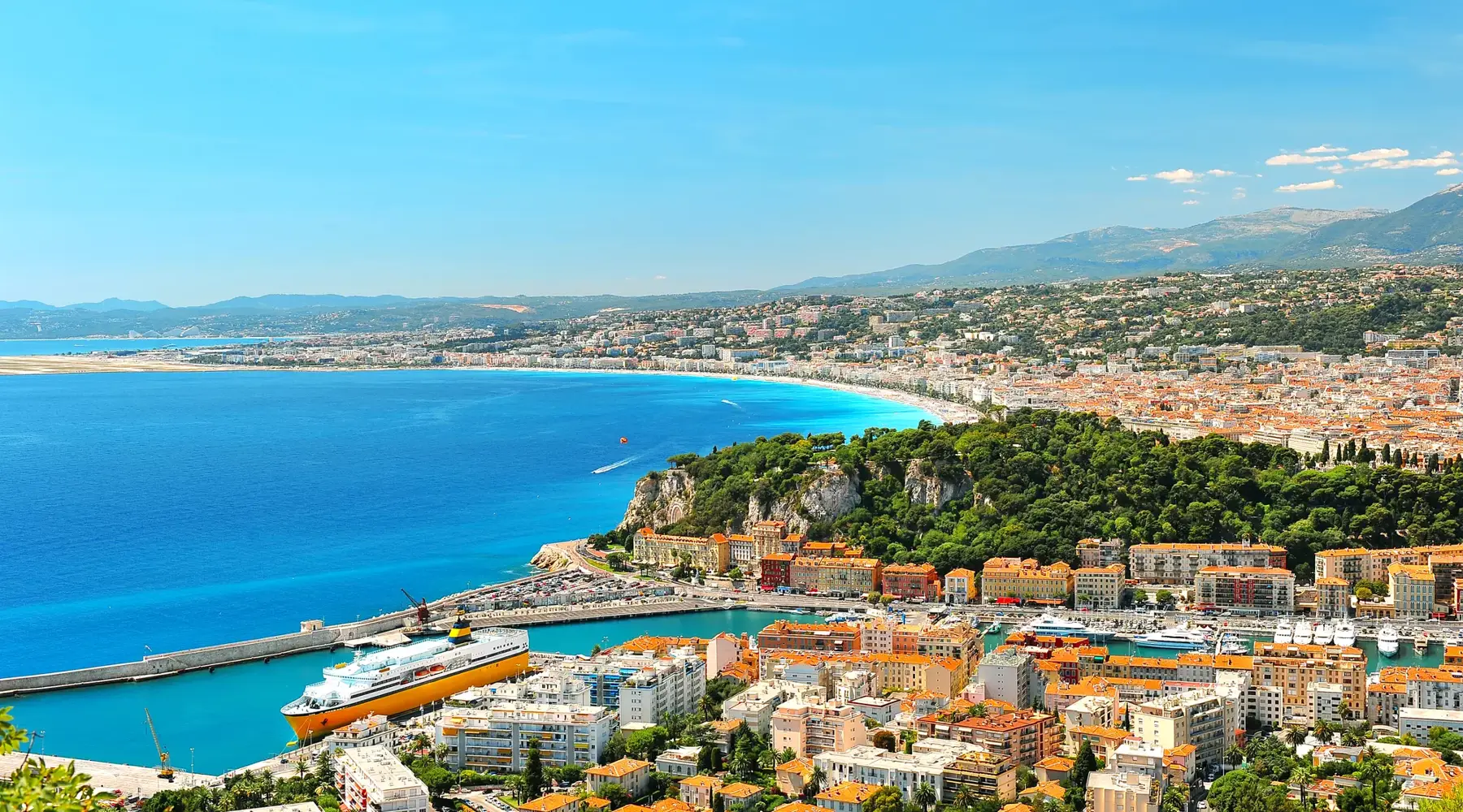 Photo aérienne panoramique de Nice