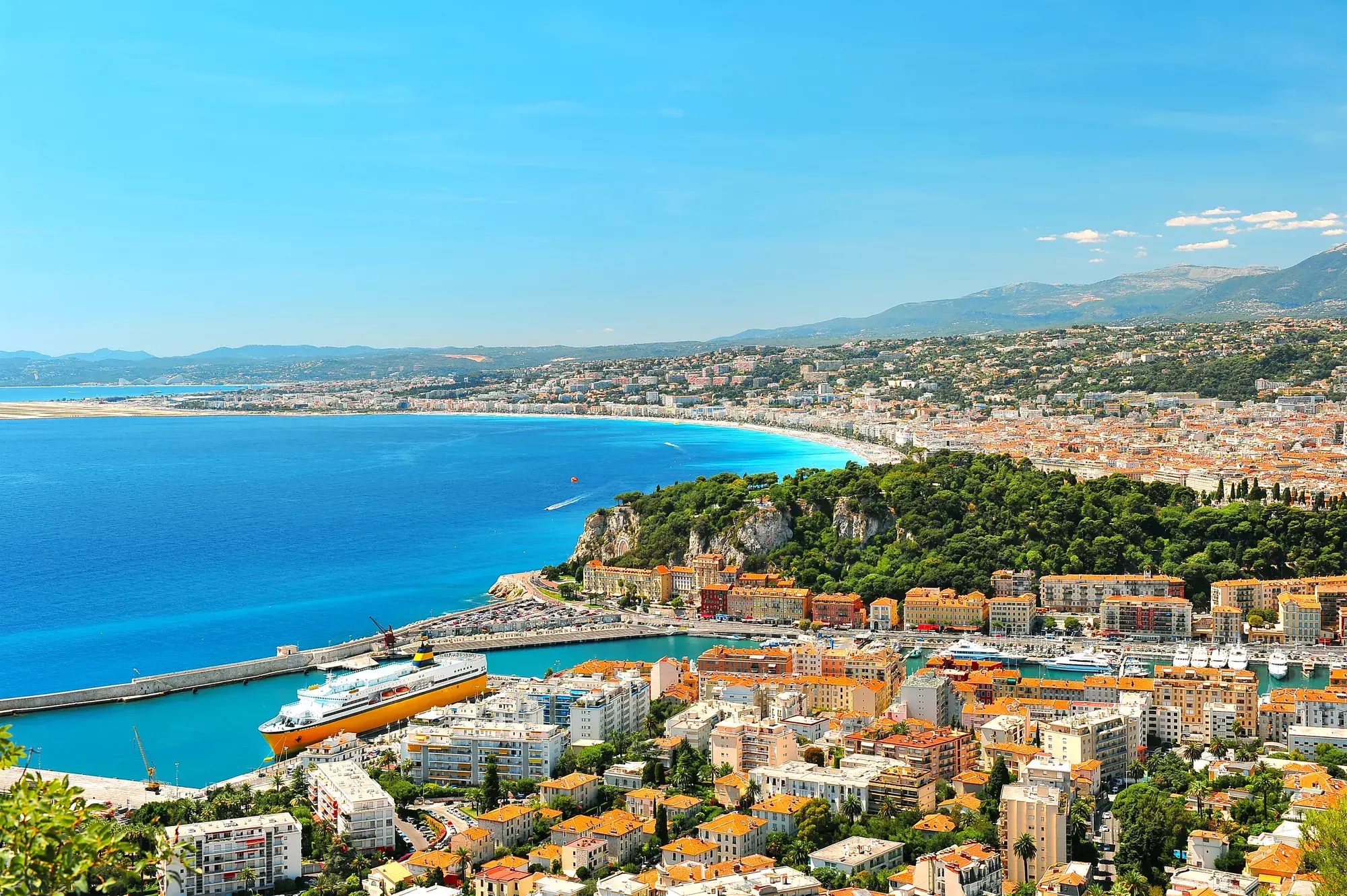 Photo aérienne panoramique de Nice