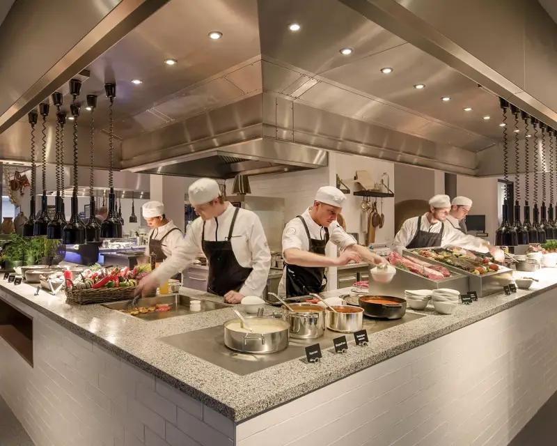 Restaurant buffet