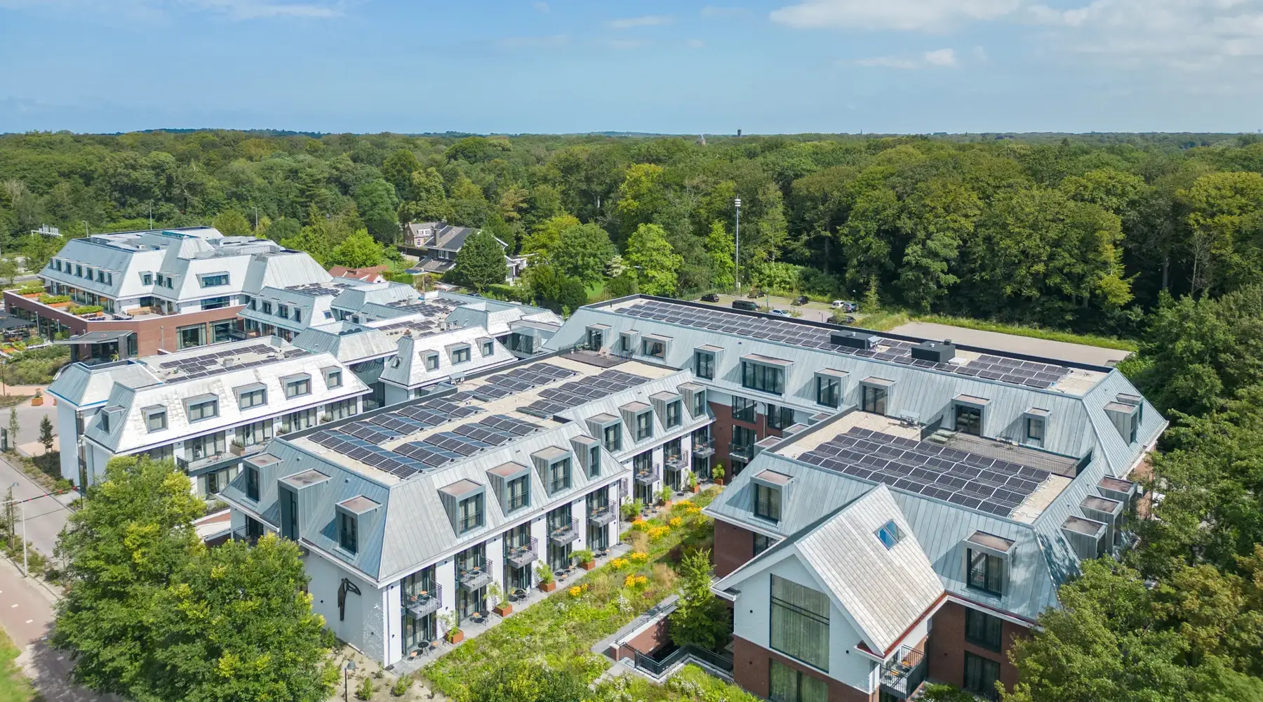 Hotel Den Haag - Wassenaar from above