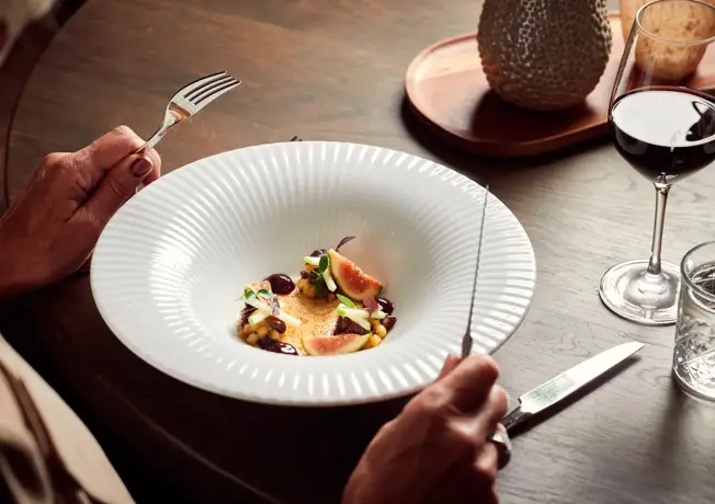 Vorspeise mit Ziegenkäse