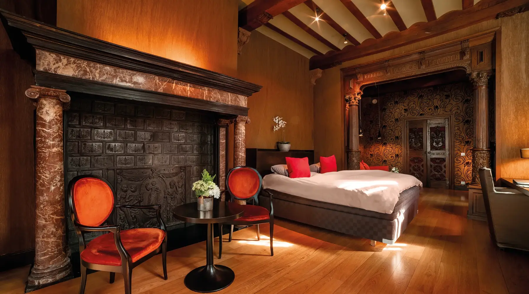 Chambre d'hôtel à l'Hôtel Liège Sélys
