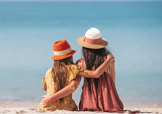 Strand in Frankreich