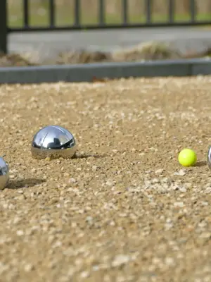 Jeu de boulesbaan