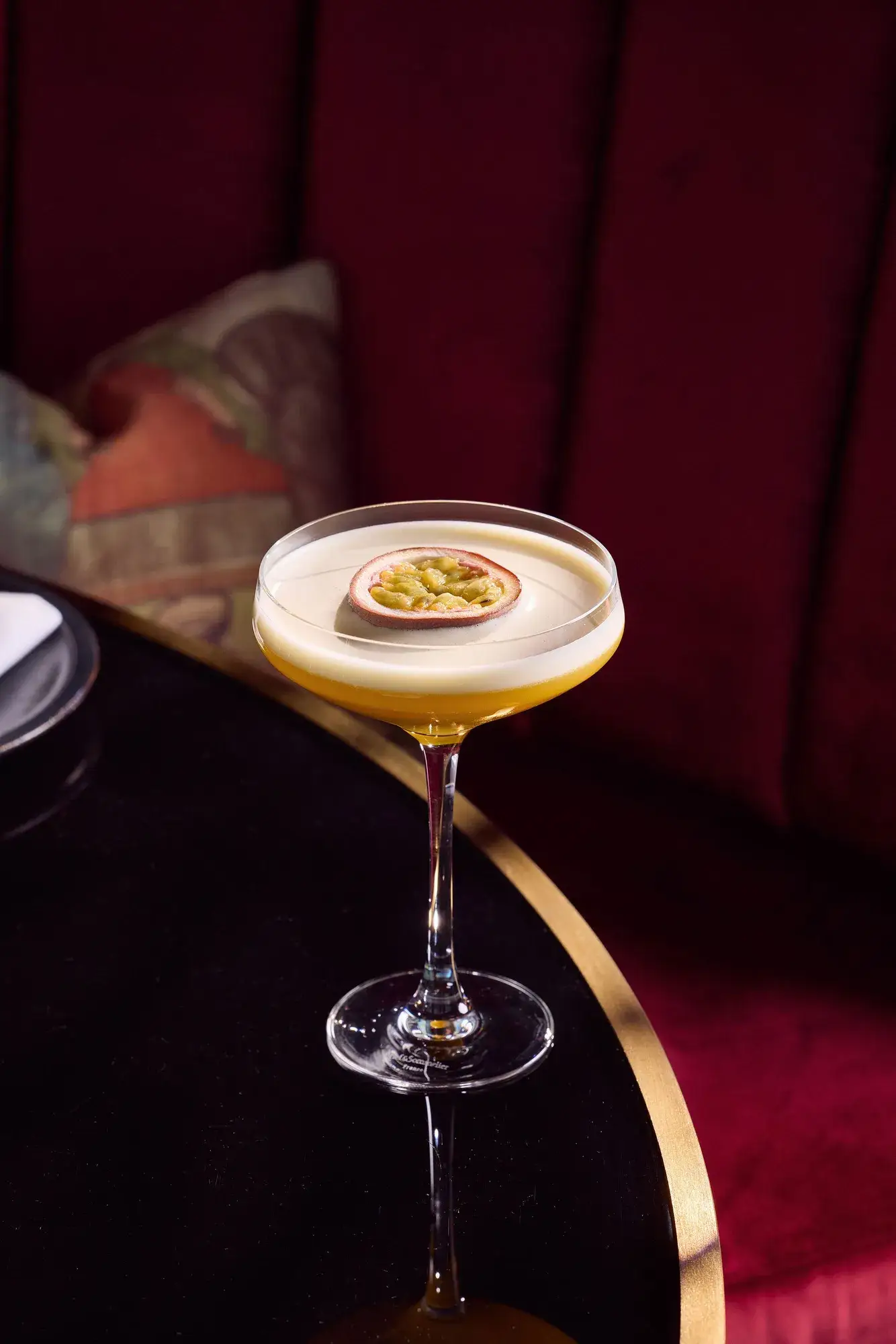 Pornstar martini geserveerd in Skybar Mr. Sato