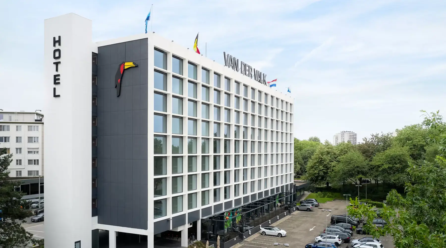 Hotel antwerpen van buiten