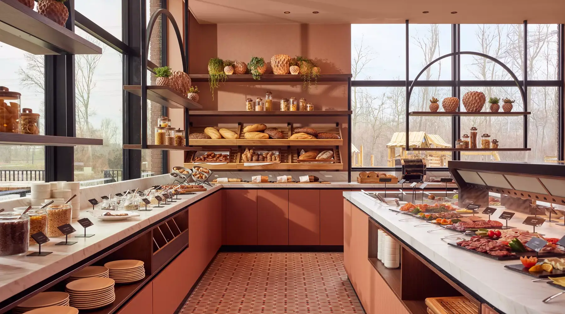 Ontbijtbuffet